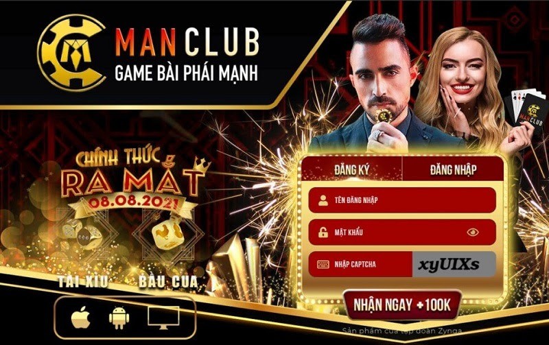 MANCLUB – Game bài đổi thưởng uy tín, hợp pháp