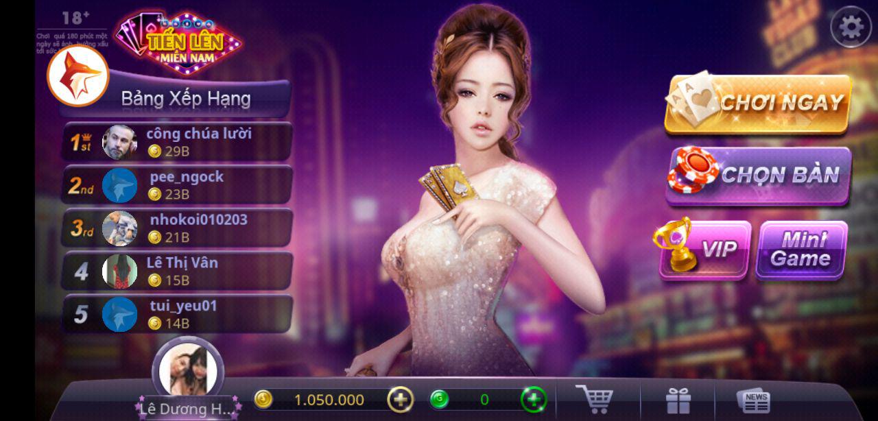 Zing Play Tiến Lên Miền Nam Online: Chơi game bài miễn phí, giải trí cực đã!